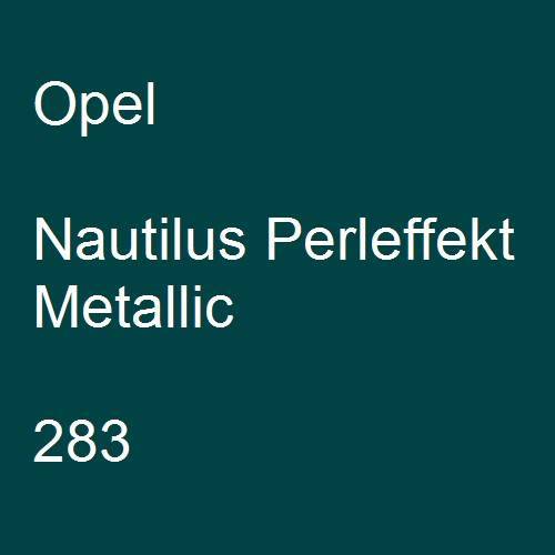 Opel, Nautilus Perleffekt Metallic, 283.